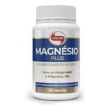 Magnésio Plus 90 Capsulas Com Vitamina