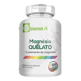 Magnesio Quelato Puro Premium 500mg 120cáp