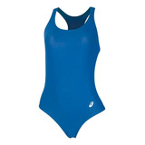 Maiô De Natação Asics W Swimsuit Tank Indigo Blue Fem