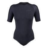 Maiô De Triathlon Woom Carbon Black Compressão Feminino 2023