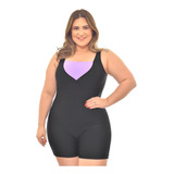 Maio Macaquinho Plus Size Hidro Com