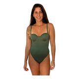 Maiô Meia Taça Ipanema Verde Floresta