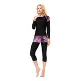 Maiô Muçulmano Conservador Feminino Islâmico Estampado [u]