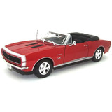 Maisto 1967 Chevrolet Camaro Ss 396 Convertible 1:18 Scale