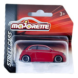 Majorette Street Cars 1:64 Fiat 500 Vermelho
