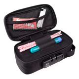 Mala Case Bag Bolsa Com Locker Cadeado Anti Cheiro 7 Bolsos