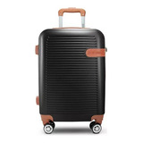 Mala De Viagem Bordo Rodas 360° Premium Jacki Design Anac Cor Preto