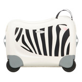 Mala De Viagem Infantil Dr Rider Samsonite Cor Preto E Branco Zebra