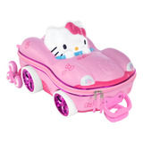 Mala Infantil Hello Kitty Carro Maxtoy