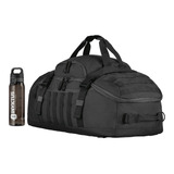 Mala Mochila Expedition Militar Preta Tactical Invictus 70l