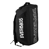 Mala Mochila Viagem Treino Academia Fitness Bolsa Preto Brco