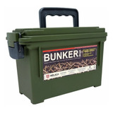 Maleta Bunker Box Caixa De Ferramentas Munição Bélica Verde