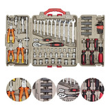 Maleta De Ferramentas Mayle Completa Kit Com 110 Pç Aco