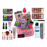 Maleta De Maquiagem Completa Ruby Rose Mega Completa