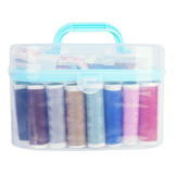 Maleta De Plástico Verde Menta Miniso Sewing Type