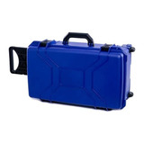 Maleta Hard Case Patola Mp 55 Azul C/ Espuma Equip Em Geral