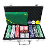 Maleta Kit Jogo Poker 300 Fichas