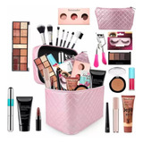 Maleta + Kit Maquiagem Completa Luisance Rubys + Brinde Lc15