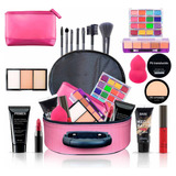 Maleta Maquiador Completa + Maquiagens Kit Luisance Mp54