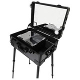 Maleta Maquiagem Camarim Profissional Com Rodinhas !!