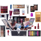 Maleta Maquiagem Jasmyne Luisance 129 Sombra Base Iluminador