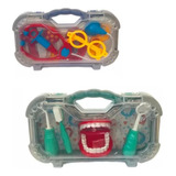 Maleta Médico E Dentista Doutor Infantil Brinquedo Menino