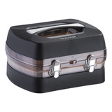 Maleta Organizadora De Esmalte Manicure Smaltbag Baby Dompel Cor Preto