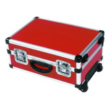 Maleta Pesada Para Ferramentas Com Rodinhas Vde 1010v Gedore Cor Vermelho