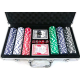 Maleta Poker 300 Fichas Kit Completo