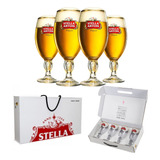 Maleta Presente 4 Taças Stella Artois 250ml Produto Oficial
