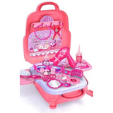 Maleta Salão De Beleza Cabeleireira Infantil Brinquedo