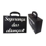 Maleta Segurança Aliança, Pajem, Casamento, Barato, Grande