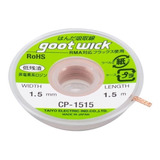 Malha Dessoldadora Goot Wick 1,5 Mm Reballing Bga Ps3 Xbox