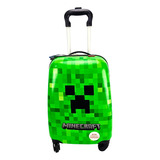 Malinha Sestini De Bordo 360º 4 Rodas Escolar Minecraft
