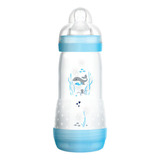 Mam Easy Start Mamadeira 320 Ml Set Bico 4m+ Azul Animais