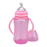 Mamadeira Aquarela Big Com Alça 330ml Kuka Azul Rosa