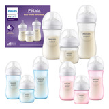 Mamadeira Avent Petala Kit Com 3 125 / 260 / 330 Ml Silicone
