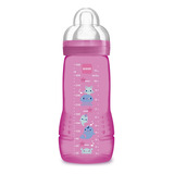 Mamadeira Mam Easy Active 330ml - Rosa