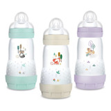 Mamadeira Mam Easy Start 260ml Com Bico Nº2 2m+