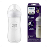 Mamadeira Pétala 330ml 3.0 Bico 3 Meses + Philips Avent Nova