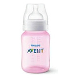 Mamadeira Philips Avent Classic- 260ml Rosa