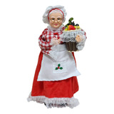 Mamãe Noel De Tecido 45 Cm