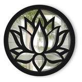 Mandala Parede Decorativa Acrílico Espelhado Tamanho