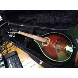 Mandolin Stagg Teardrop M30 Com Case E Captação De Contato 
