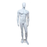 Manequim Masculino Bombado Branco Com Base Promoção