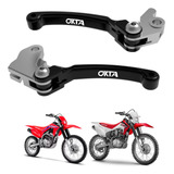 Manete Retrátil Kit Freio + Embreagem Honda Crf 230 / 250f 