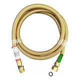 Mangueira Cobre 80cm Nbr 14177 Instalação Gás Gn Ou Glp