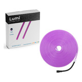 Mangueira De Fita Led Neon 5m Flexível 12v A Prova D'água D'água Cor Da Luz Roxo Lumi 1ª Linha
