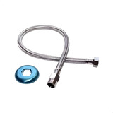 Mangueira Engate Flexível Aço Inox 60 Cm 1/2 Entrada 