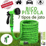Mangueira Expansível 22 Metros Retrátil Com Pistola Esguicho